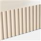 OHS Ribbed Floating Shelf Wall Storage Organiser Home Living Room Decor