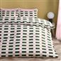 OHS Checkerboard Print Bedding Set Microfibre Duvet Cover with Pillowcase