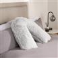 OHS Fluffy V-Shaped Pillow Filled Cushion Body Neck Support Orthopaedic