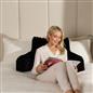 OHS Reading Cuddle Cushion Fleece Heatable Pillow Arms Chair Back Support