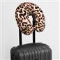 OHS Neck Pillow Travel Support U Shape Head Rest Car Plane Filled Plump Cushion