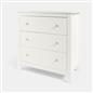 OHS Chicago Bedside Table 2/3 Drawer Hallway Cabinet Nightstand Unit Home Decor
