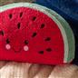 OHS Watermelon Cushion Decorative Filled Scatter Throw Pillow Home Decor