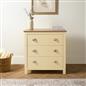 OHS Chicago Bedside Table 2/3 Drawer Hallway Cabinet Nightstand Unit Home Decor