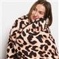 OHS Leopard Weighted Blanket 8kg Quilted Throw Sensory Sleep Anxiety Therapy
