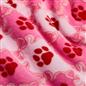OHS Printed Pet Blanket Reversible Sherpa Fleece Dog Cats Thermal Calming Throw