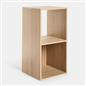 OHS Dallas Cube Storage Wood Effect Bookcase Freestanding Open Shelf Unit