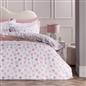 OHS Watercolour Bedding Set Hearts Microfibre Duvet Cover with Pillowcase