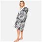 OHS Oversized Sherpa Tie Dye Hoodie Zip Up Womens Sweatshirt Cardigan UK