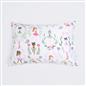 Reversible Duvet Cover Set Kids Ballerina Soft Floral Quilt Pillowcases Bedding