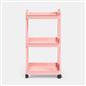 OHS Trolley Cart 3 Tier Roll Bathroom Storage Portable Kitchen Home Organiser