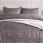OHS Embossed Bedding Set Textured Duvet Cover with Pillowcase