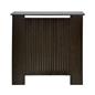 OHS Ribbed Radiator Cover Slatted Engineered Wood Side Board S M L Cabinet Shelf