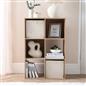 OHS Multi Pack of Matte Velvet Storage Boxes Stylish Foldable Set Square Cube