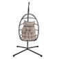 OHS Hanging Egg Chair Outdoor Garden Furniture Patio Seat Hammock Pod Seat Swing