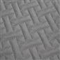 Brentfords Geo Quilted Bedspread Blanket Pinsonic Throw Large Sofa Bed Comforter