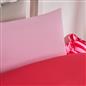 OHS Plain Duvet Cover & Pillowcase Reversible Bedding Set OR Fitted Sheet