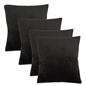 OHS Waffle Fleece Cushion Covers 2/4 Pack Soft Filler Decor