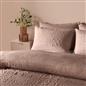 OHS Crinkle Bedding Set Textured Microfibre Duvet Cover with Pillowcase