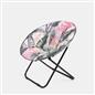 OHS Moon Camping Chair Round Folding Outdoor Garden Portable Seat