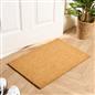 OHS Plain Doormat Natural Non Slip Indoor Outdoor Welcome Coir Door Mat Rug