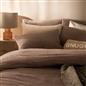 OHS Teddy Fleece Duvet Cover with Pillow Case Thermal Warm Bedding Set