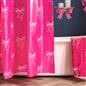 OHS Bows Shower Curtain with 12 Hooks Mould Proof Bathtub Curtains