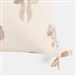 OHS Bows Cushion Covers Matte Velvet Living Room Square Pillowcases Home Decor