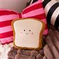 OHS Toast Hottie Microwaveable Warmie Fluffy Novelty Heat Pad Hand Warmer