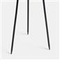 OHS Solar Floor Lamp Rattan Cordless Outdoor Garden Light Dusk Sensor