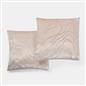 Velvet Cushion Covers Metallic Wave 2/4 Pack of Filled Plump Pads Home Decor Set