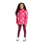 OHS Kids Half Zip Hoodie Bows Soft Fleece Thermal Jumper Pullover Sweatshirt