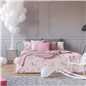 Dreamscene Unicorn Kingdom Duvet Cover and Pillowcase Kids Pink Star Bedding Set