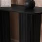 OHS Madison Console Table Ribbed Engineered Wood Entryway Display Unit Decor