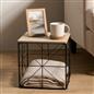 Cube Storage Basket Table Folding Wire Organiser Living Room Home Decor Bedroom