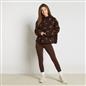 OHS Bows Half Zip Hoodie Teddy Fleece Winter Thermal Jumper Pullover Sweatshirt