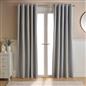 OHS Eyelet Blackout Curtains Woven Ready Made Ring Top Thermal Texture Thick