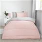 OHS Coverless Duvet & Pillowcase 10.5 Tog Bedding Set Easy Care Reversible