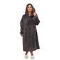 Brentfords Extra Long Blanket Hoodie Oversized Teddy Fleece Sweatshirt Adult NEW