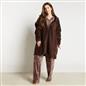 OHS Zip Up Hoodie Blanket Oversized Sherpa Fleece Thermal Sweatshirt Jumper