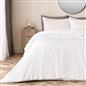 OHS Piped Edge Duvet Cover Set Soft Quilt Pillowcase Bedding Double King Size