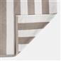 OHS Stripe 100% Cotton Bath Hand Towel Hotel Luxury Shower Soft Absorbent