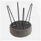 Stool Boucle Fleece Chair Dressing Table Vanity Seat Pouffe Home Spa Foot Rest