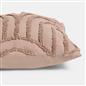 OHS Tufted Arches Bolster Cushion Fleece Soft Maternity Support Filled Pillow