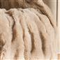 OHS Throw Bubble Faux Fur Blanket Winter Soft Warm Fleece Bedspread