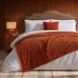 OHS Faux Fur Ribbed Fleece Throw Over Bed Blanket Warm Supersoft