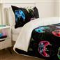 OHS Kids Bedding Set Glow-in-the-Dark Soft Thermal Duvet Cover with Pillowcase