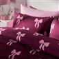 OHS Bows 10.5 Tog Coverless Duvet with Pillowcase Winter Warm Bedding Set