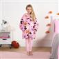 OHS Kids Hoodie Blanket Halloween Prints Sherpa Lined Wearable Throw