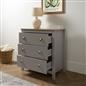 OHS Chicago Bedside Table 2/3 Drawer Hallway Cabinet Nightstand Unit Home Decor